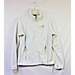 The North Face Ivory Fleece Full Zip Jacket Women's Size Medium